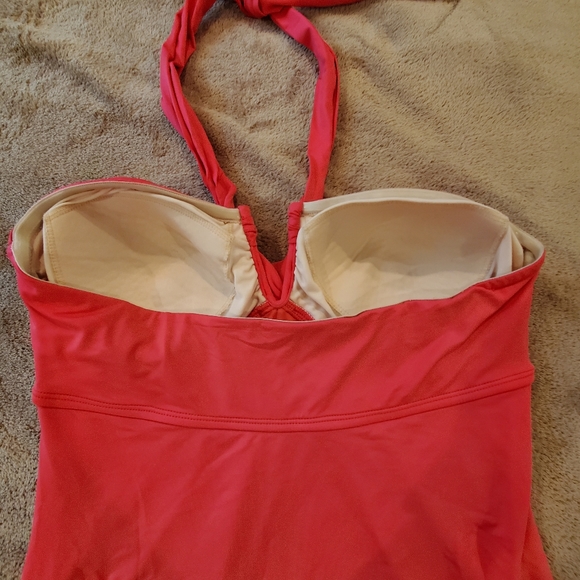 Merona Womens XL Bright Coral Pink 1 piece - Picture 6 of 7